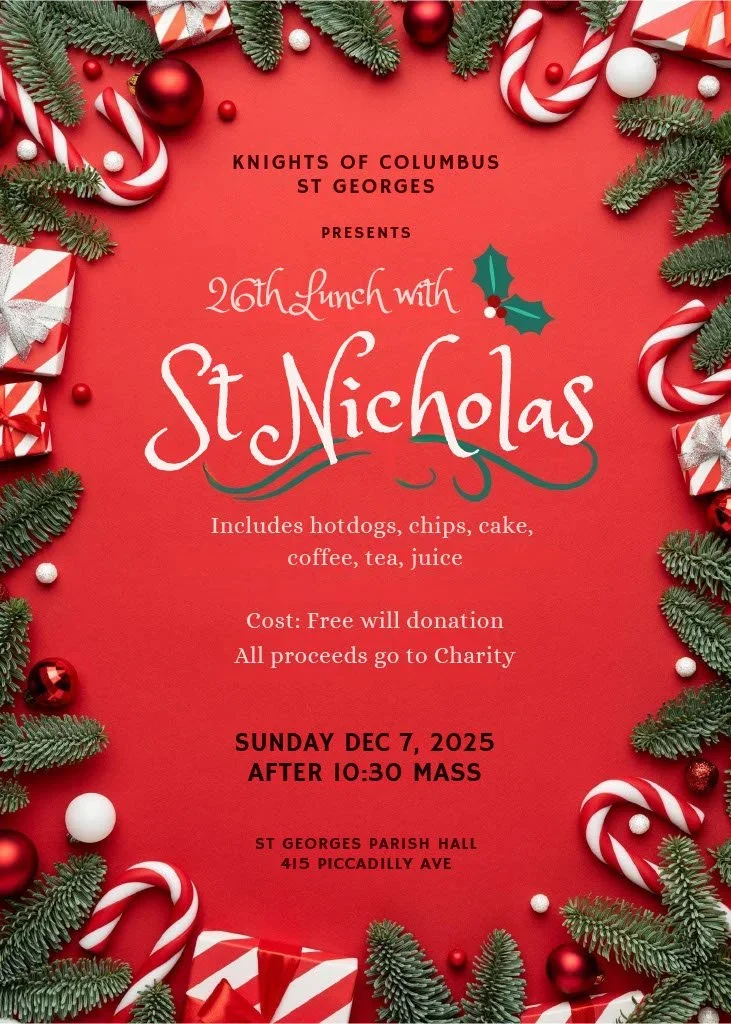 Lunch with St. Nicholas - Dec. 07, 2025