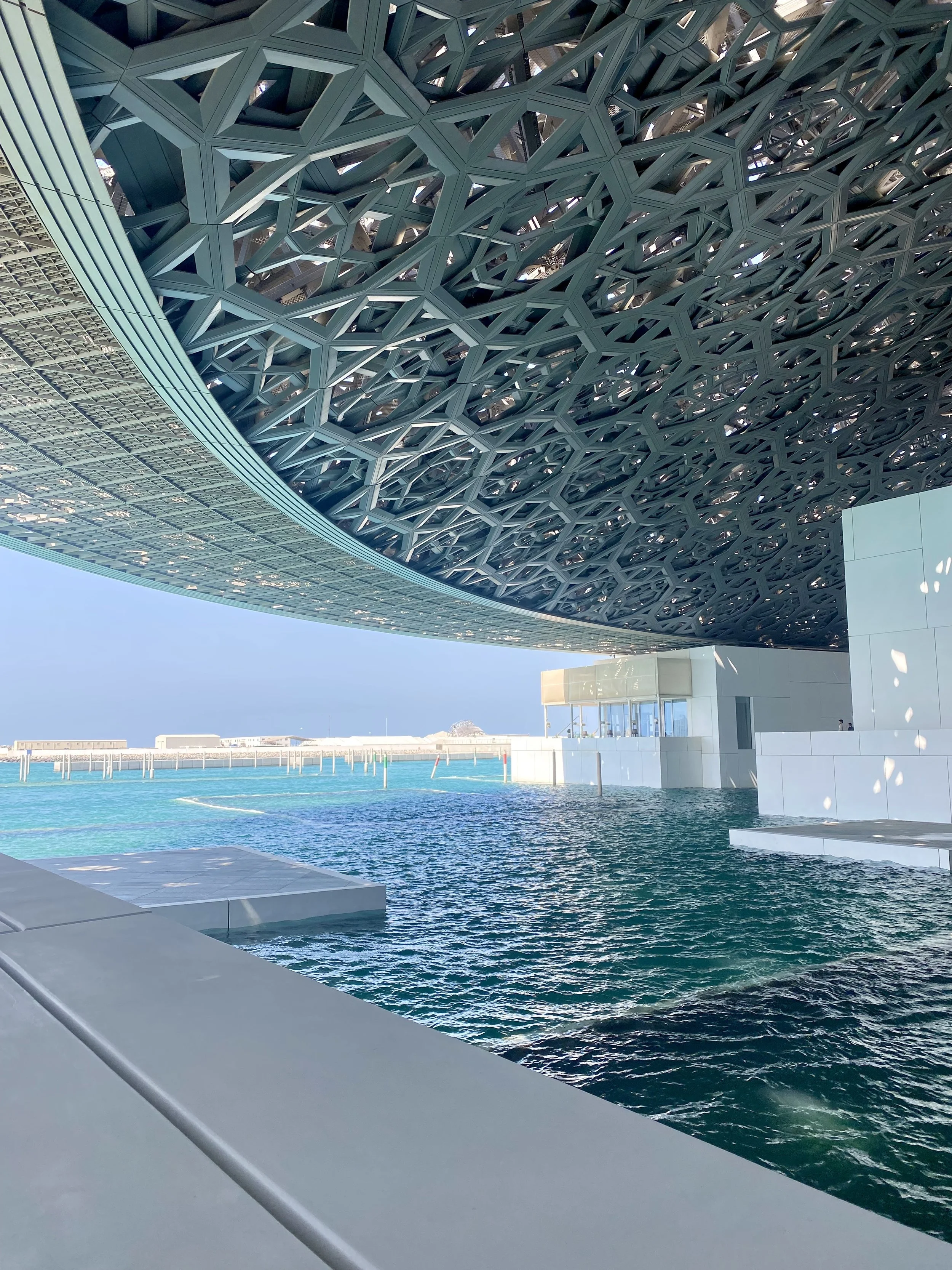 Abu Dhabi with Agathe