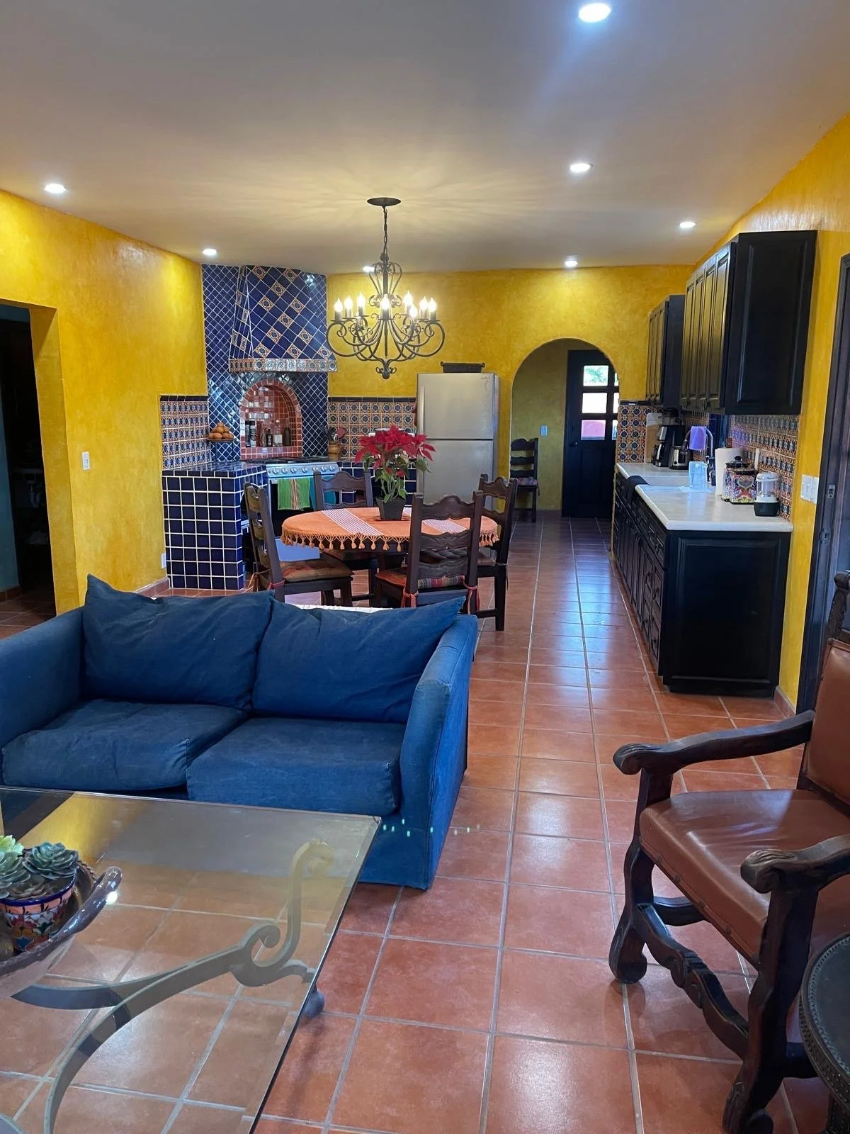 Casa kitchen from living room.JPG