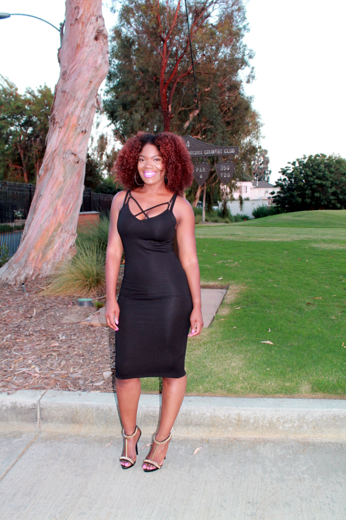 Outfit Inspiration: Body-Con Slip Dress + Heels — Arteresa Lynn