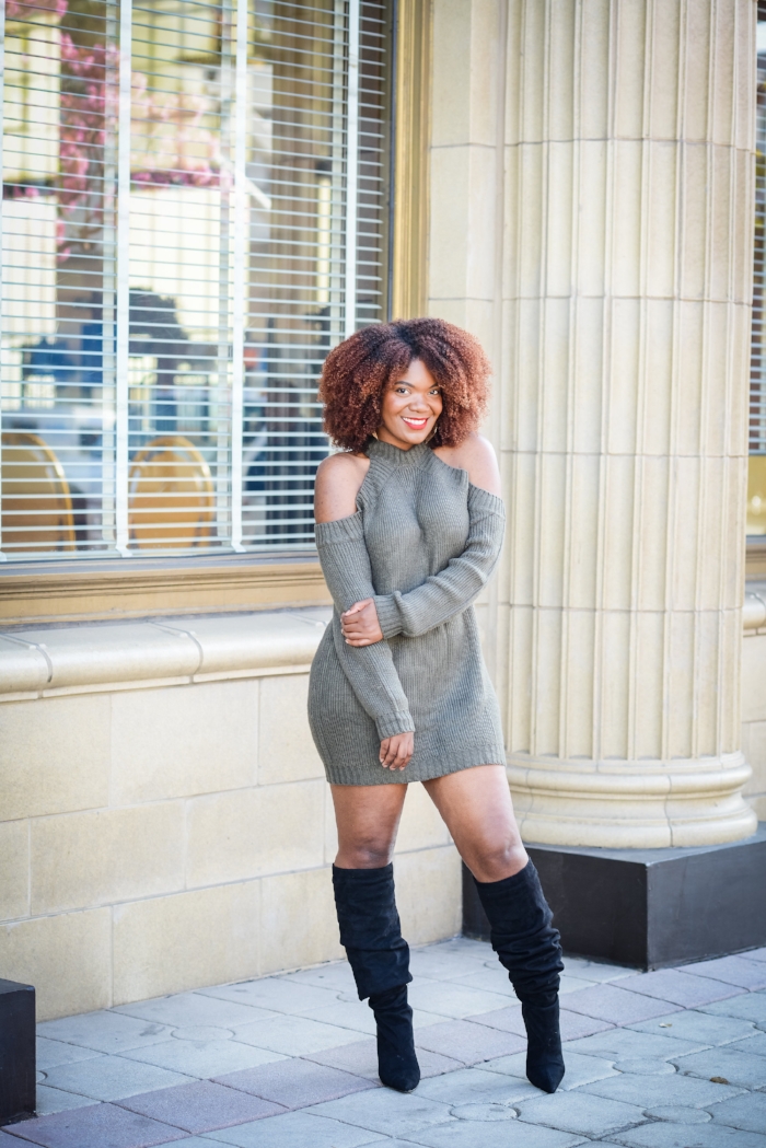 How To Wear A Sweater Dress This Winter — Arteresa Lynn