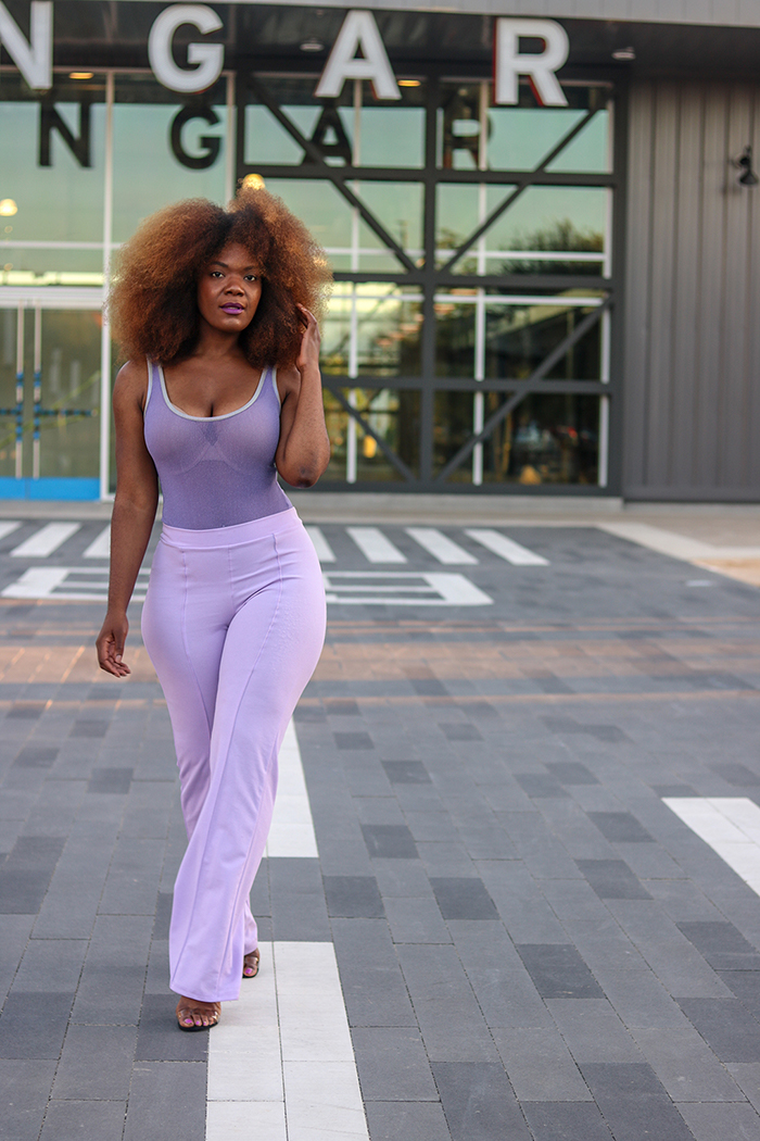 Lavender Bodysuit + Pants — Arteresa Lynn