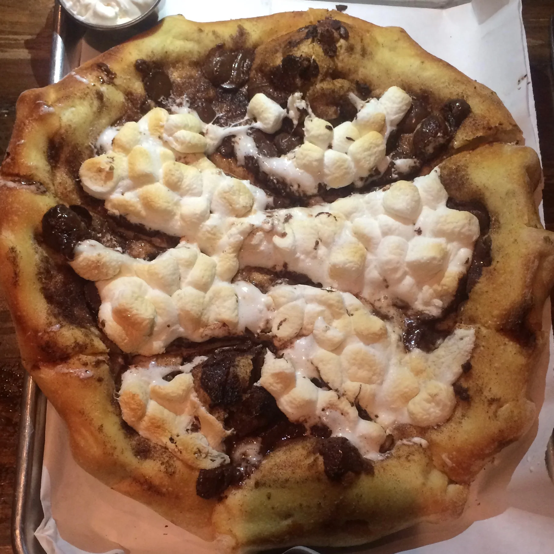 Dessert Pizza; San Diego, California