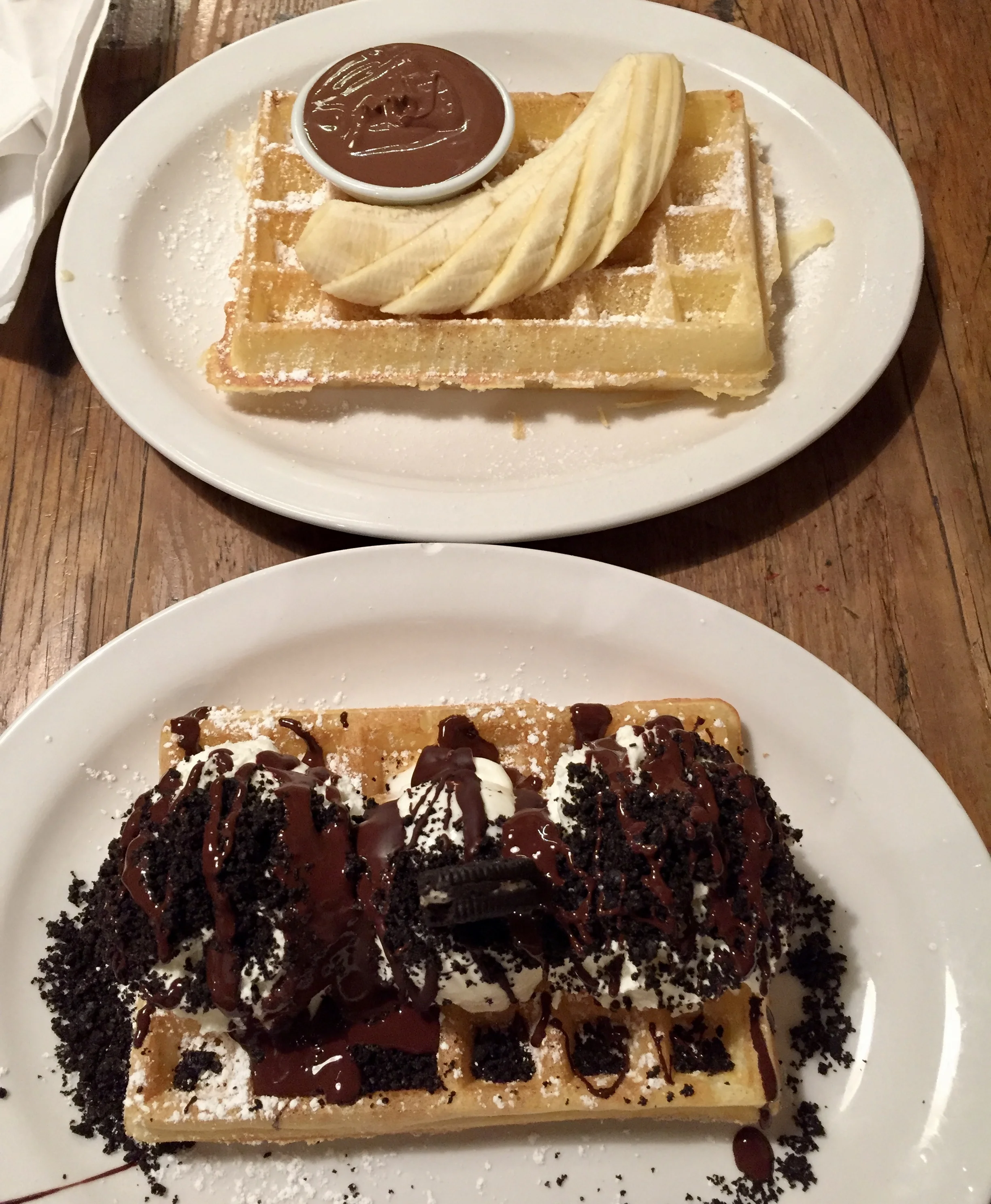 Dessert Waffle; Vancouver, Canada 