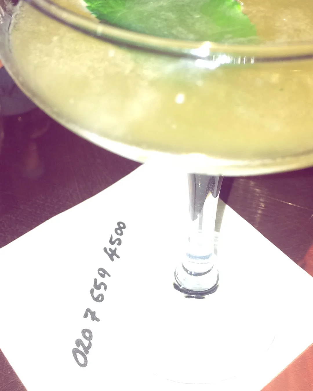 Old Cuban, Sketch; London, United Kingdom