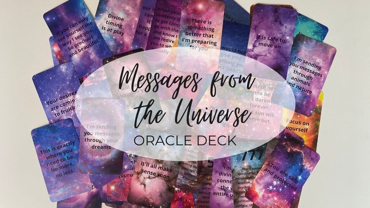 MESSAGES FROM THE UNIVERSE ORACLE DECK — Follow Your Own Rhythm
