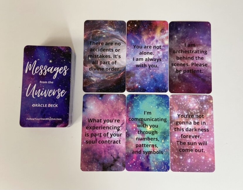 GZXINKE Message Oracle Cards,Love Oracle Cards Decks,Messages from Your Angels,Messages of Love Independent Oracle Cards 