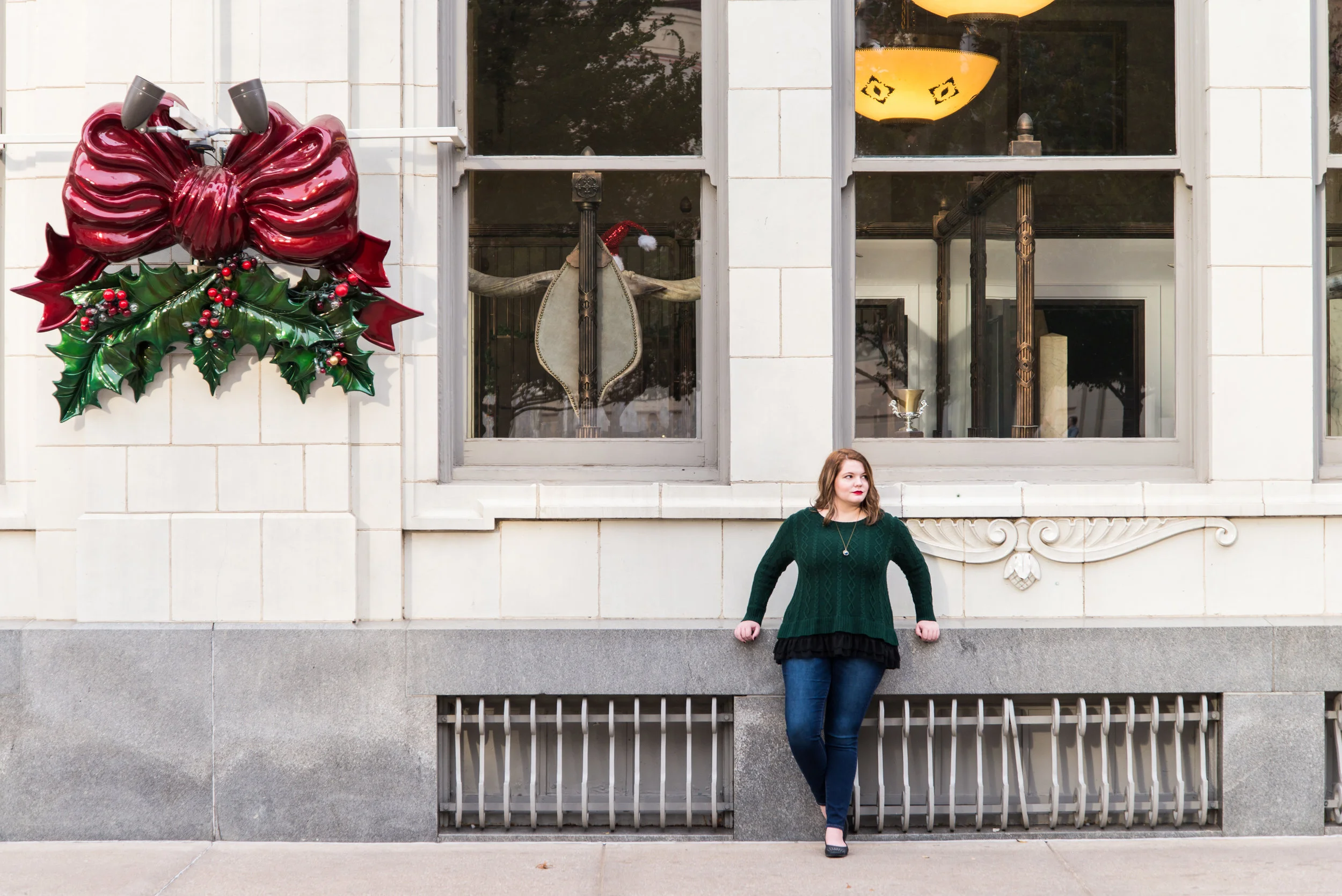 Model in Sundance Square