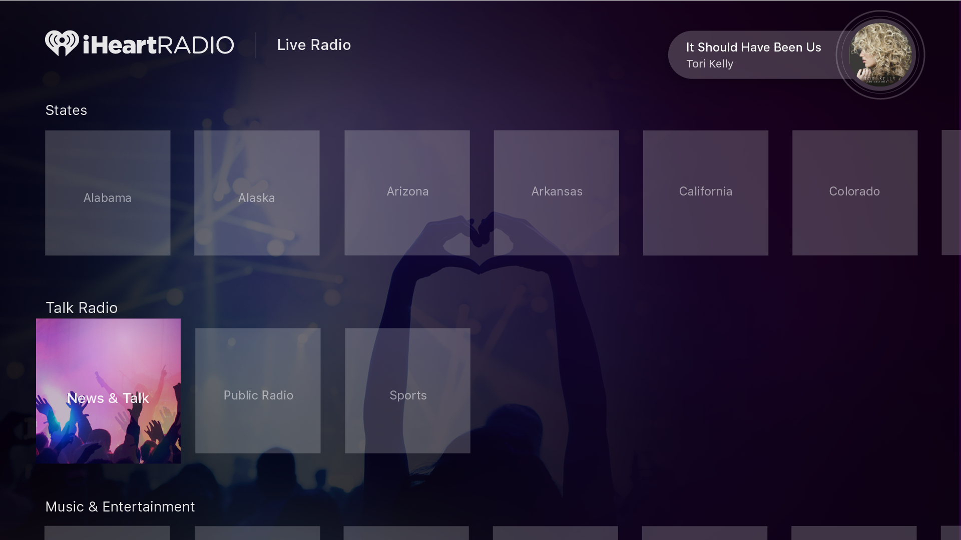 iHR_APPLETV_browse_v7_07_BROWSE_LIVERADIO_scrolled-state highlighted.png