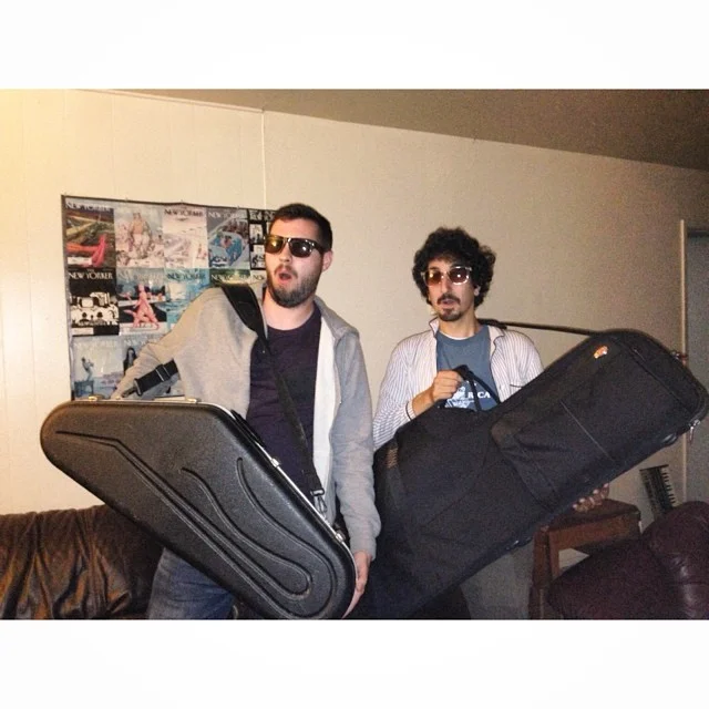 Recorded baritone and tenor saxophone last night with Greg “Careless Whisperer” Waters.
NOT ONLY does he play in the great GREAT band Guy Fox , and NOT ONLY did he lay down mean mean horns on three of our songs last night, BUT ALSO he knows how to play that one that goes “Da na na na.”
Thank you Greg!