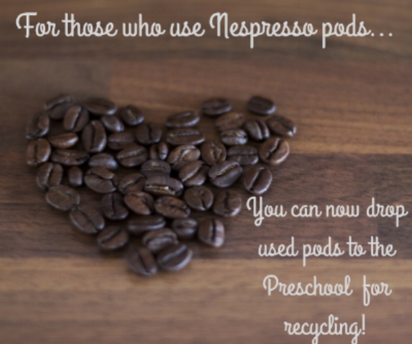 Don't forget your nespresso pods!