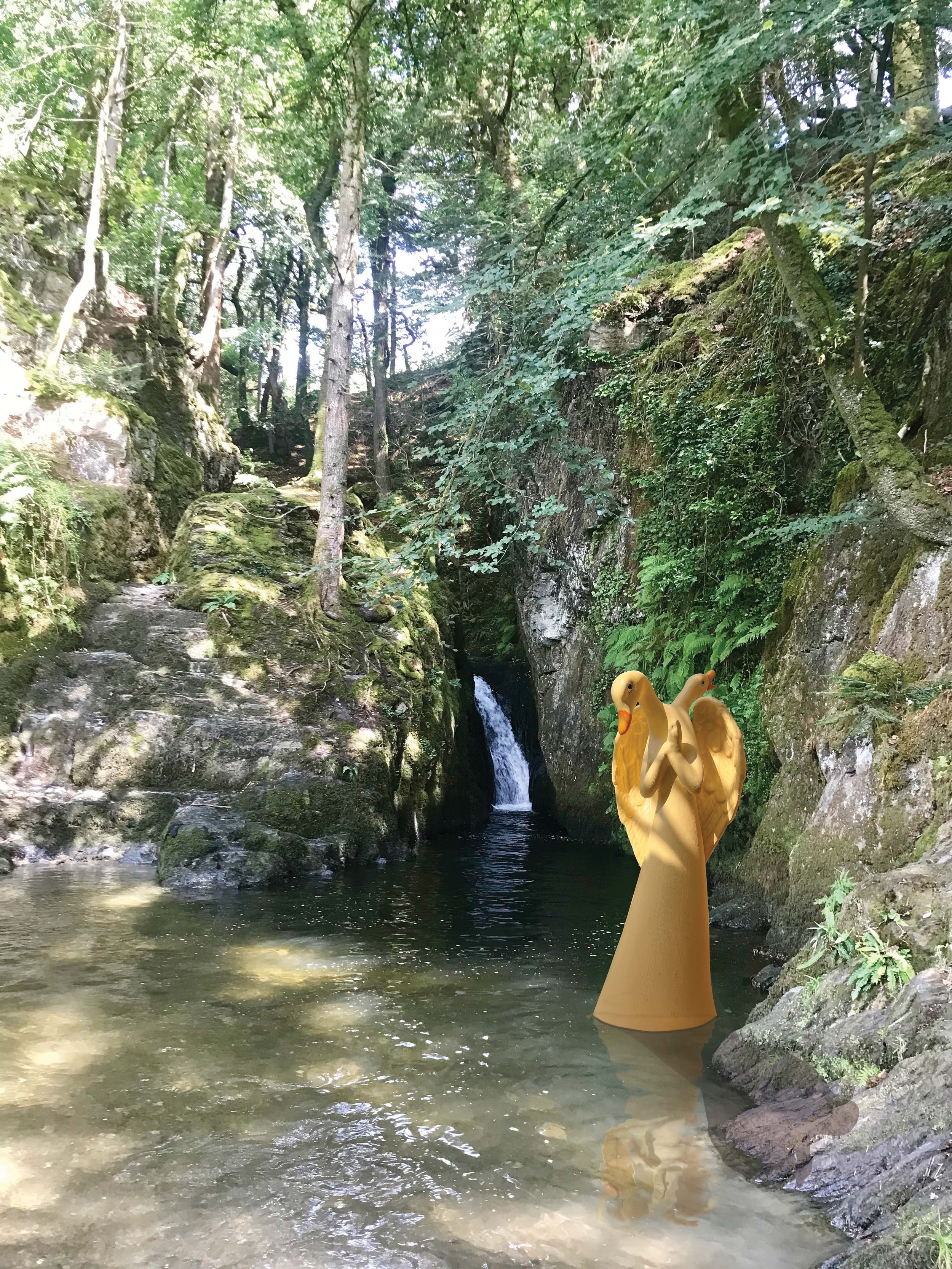 if nature were our religion (waterfall)