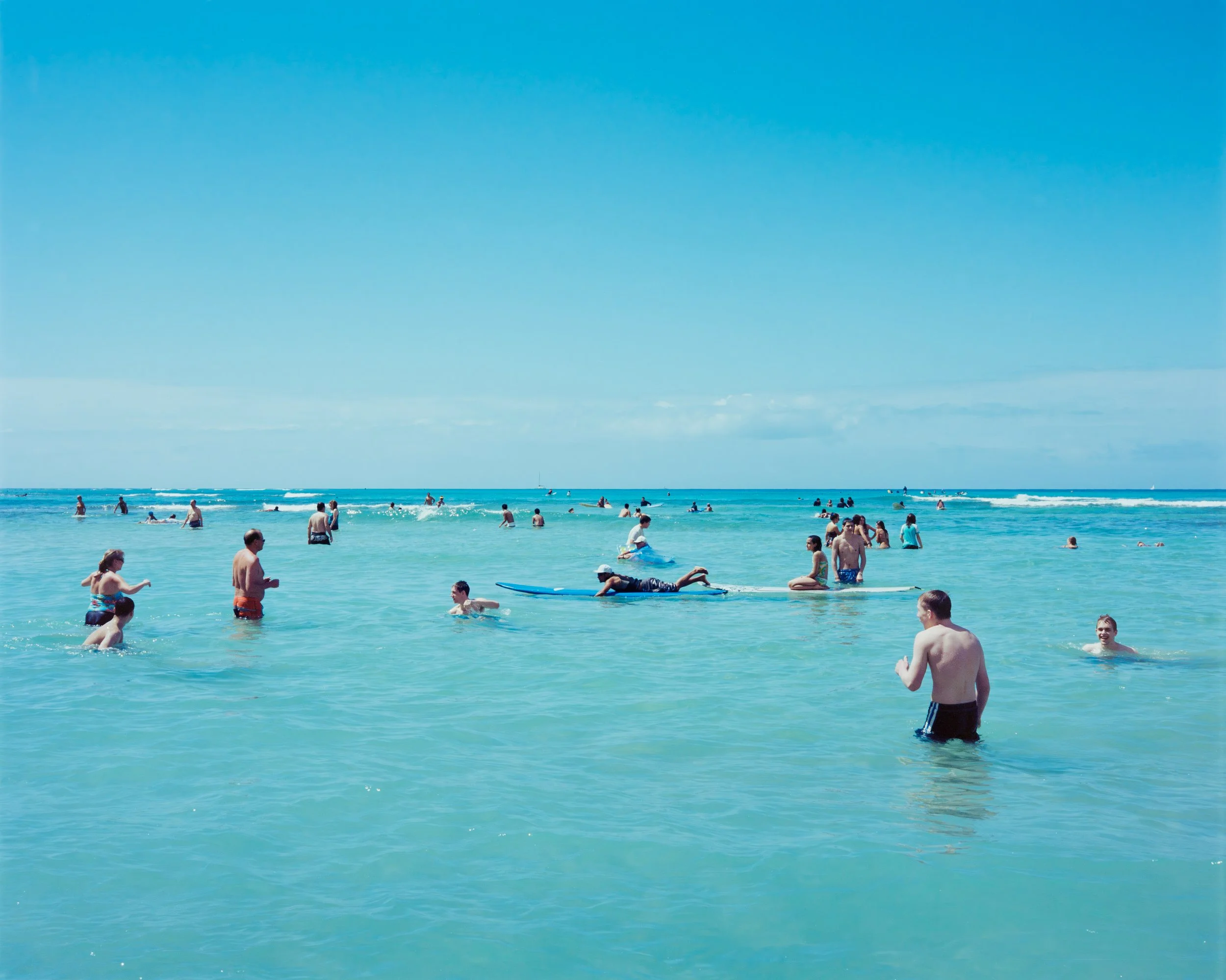 Waikiki, Blue No.01 - October 2020 