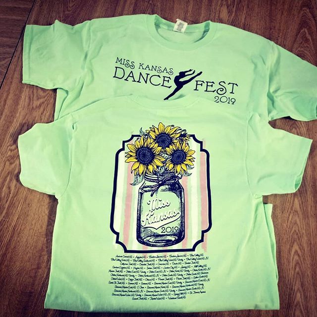 Who's ready for the 2019 Miss Kansas Dance Fest? If you didn't have a chance to preorder, they will have stock to sell at the festival while supplies last! Good luck to all the participants! #misskansas #dance