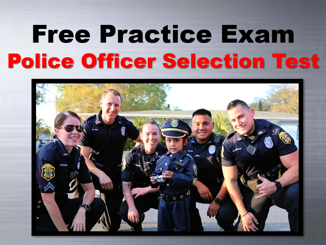 Free POST Practice Tests for Police Written Exams