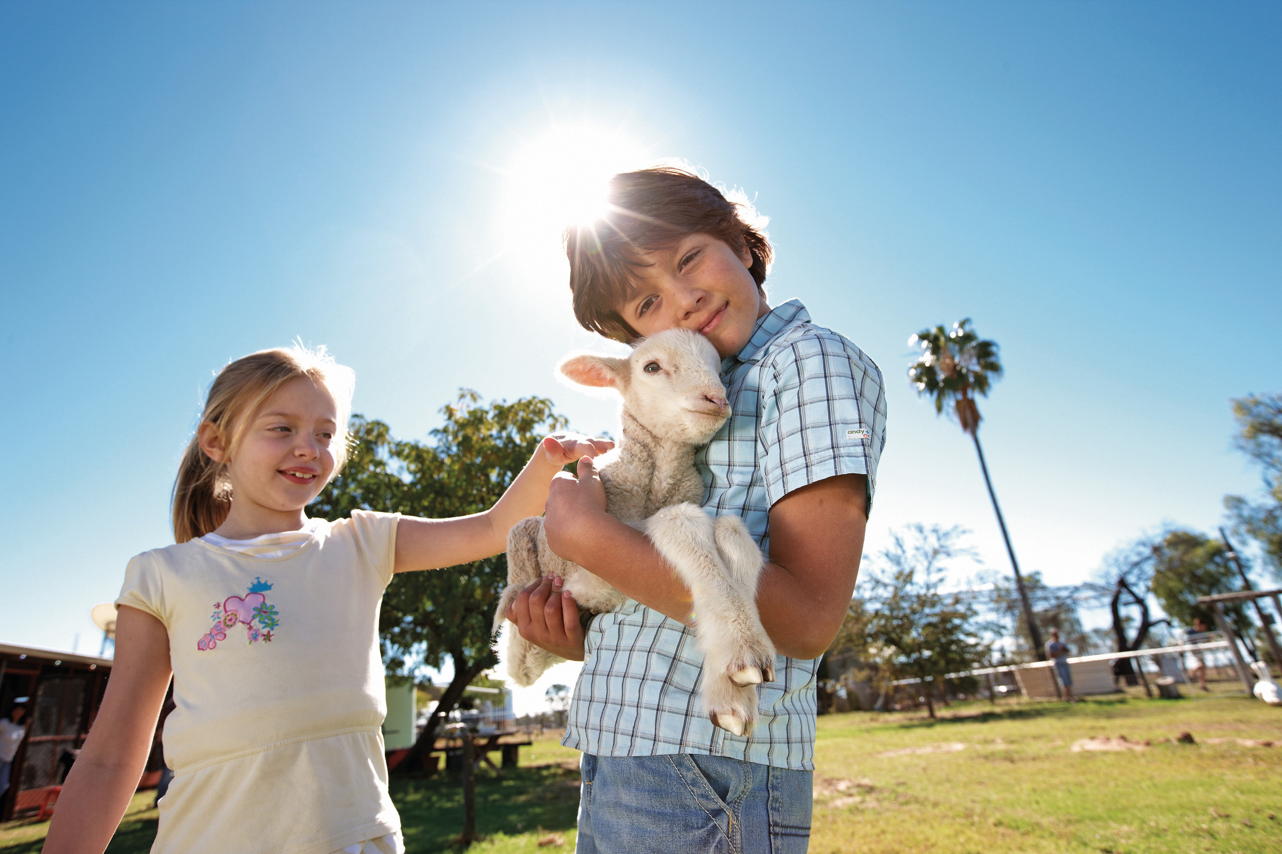 Cunnamulla - Kids and Lamb.jpg