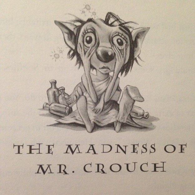 Winky the house elf, as seen in J.K. Rowling's Harry Potter and The Goblet of Fire . Illustration by Marie GrandPré
