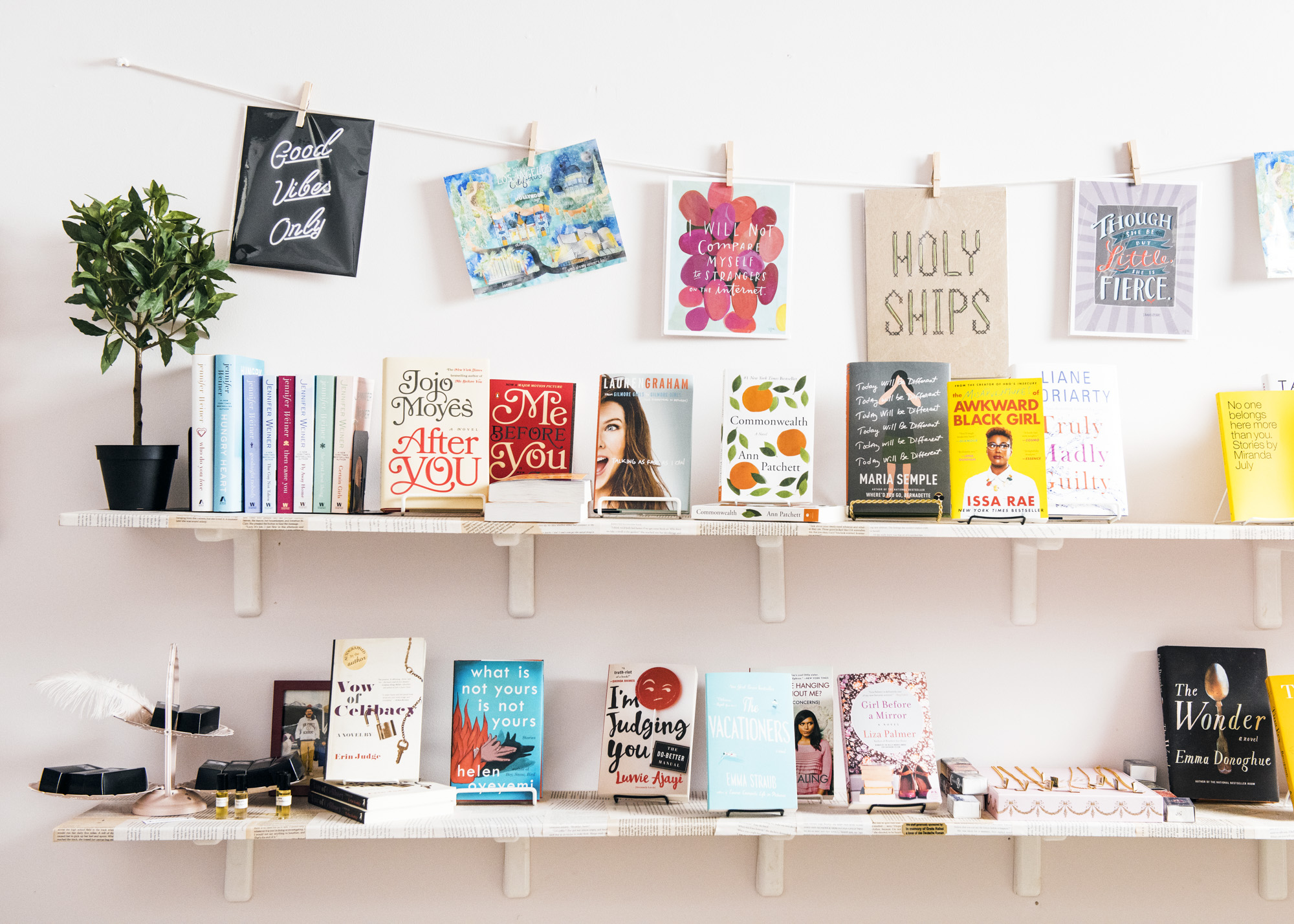 Their women’s fiction section