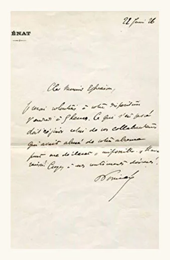 Handwritten Letter
