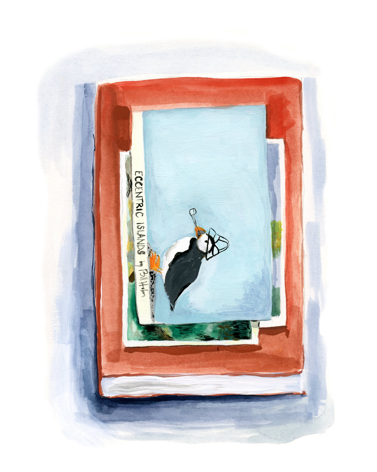 Eccentric Islands: Travels Real and Imaginary Book Portrait Print