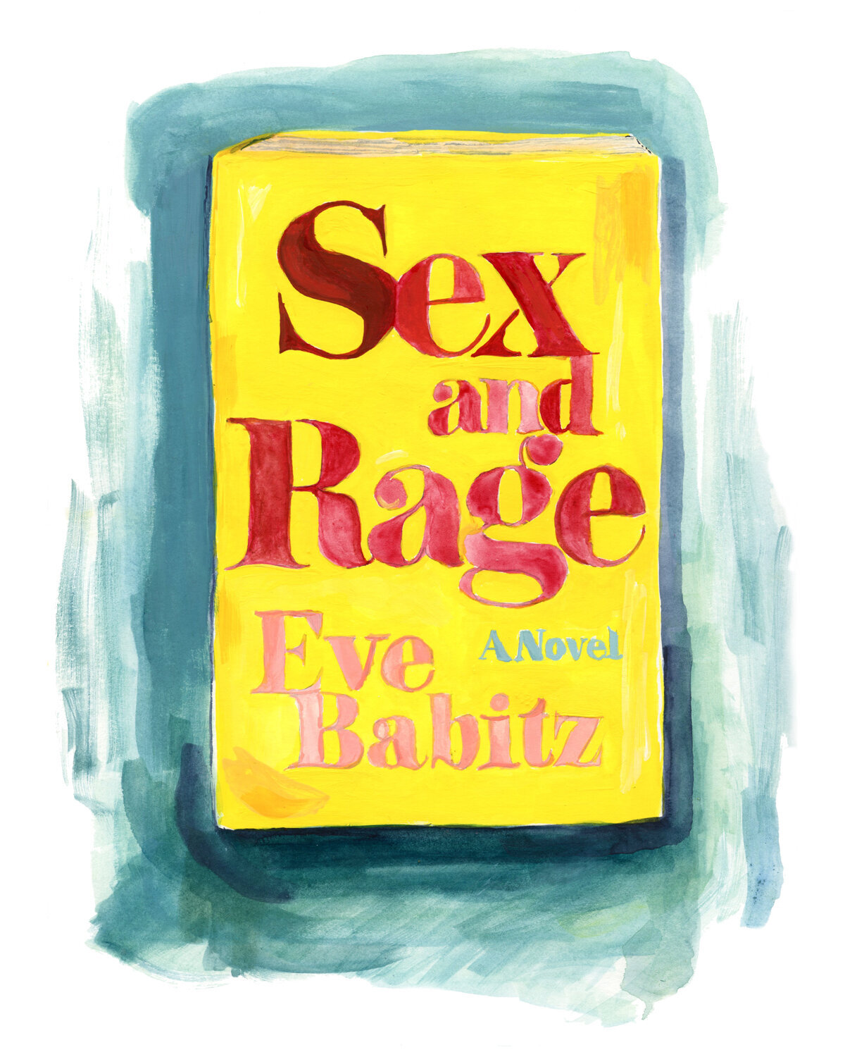 Sex and Rage Book Portrait Print