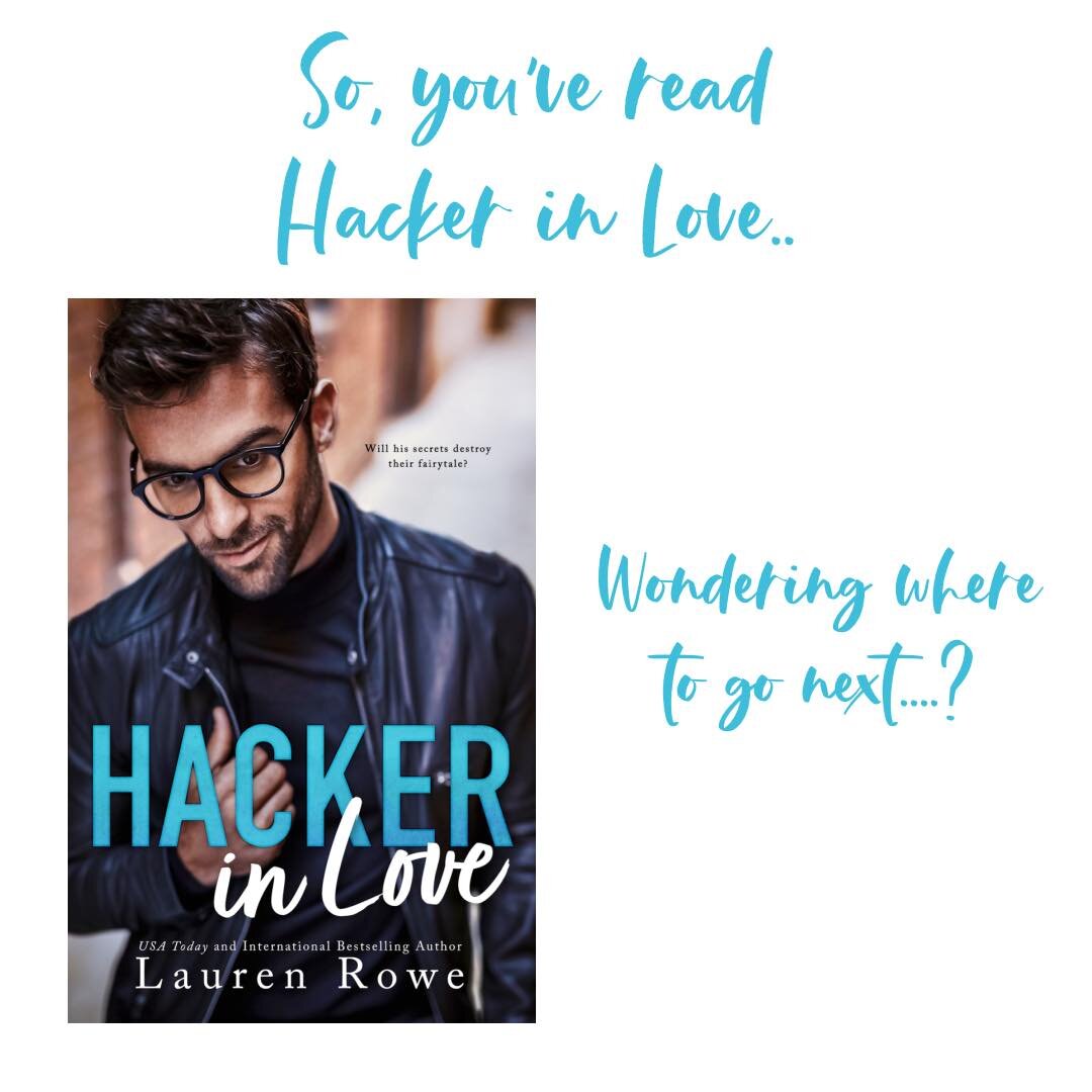 So you read Hacker in Love&hellip;.
What&rsquo;s next I hear your cry? Swipe to see ❤️

All of my books are available in ebook - free with KU , audiobook (individual titles) and Paperback!