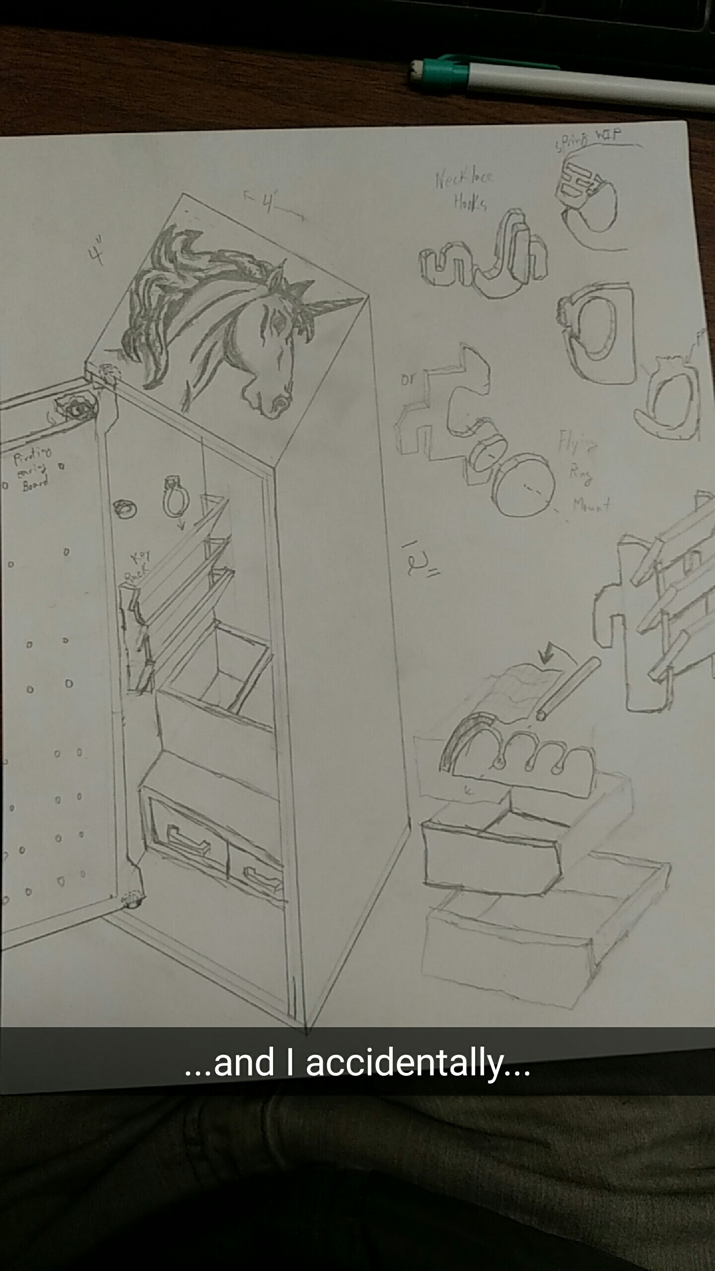 ...drew an awesome unicorn.
