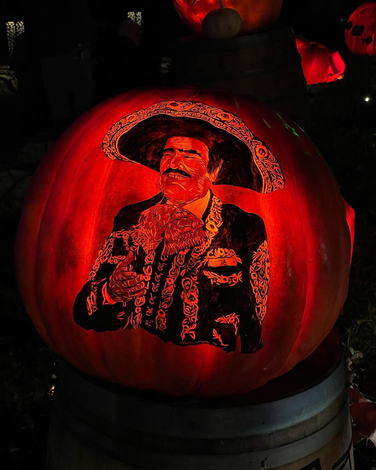 The art of pumpkin carving! Happy Halloween 👻 What&rsquo;s your favorite? 

Now on view at @descansogardens&rsquo; #carvedla.