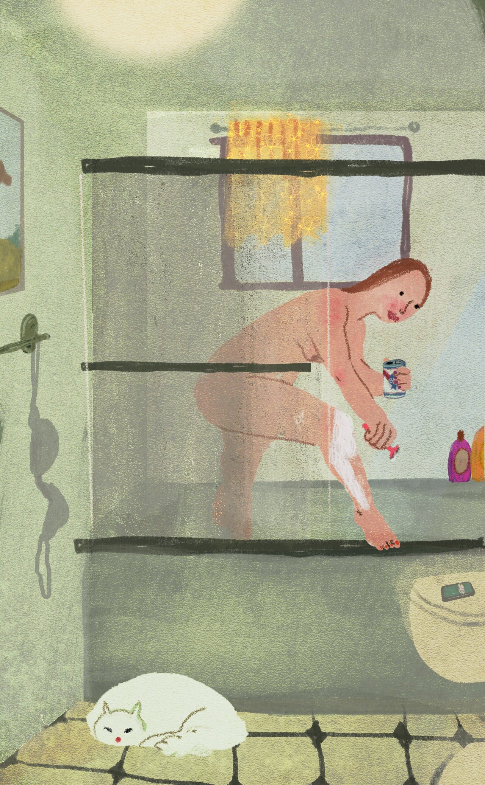 Rebecca in the Shower.jpg