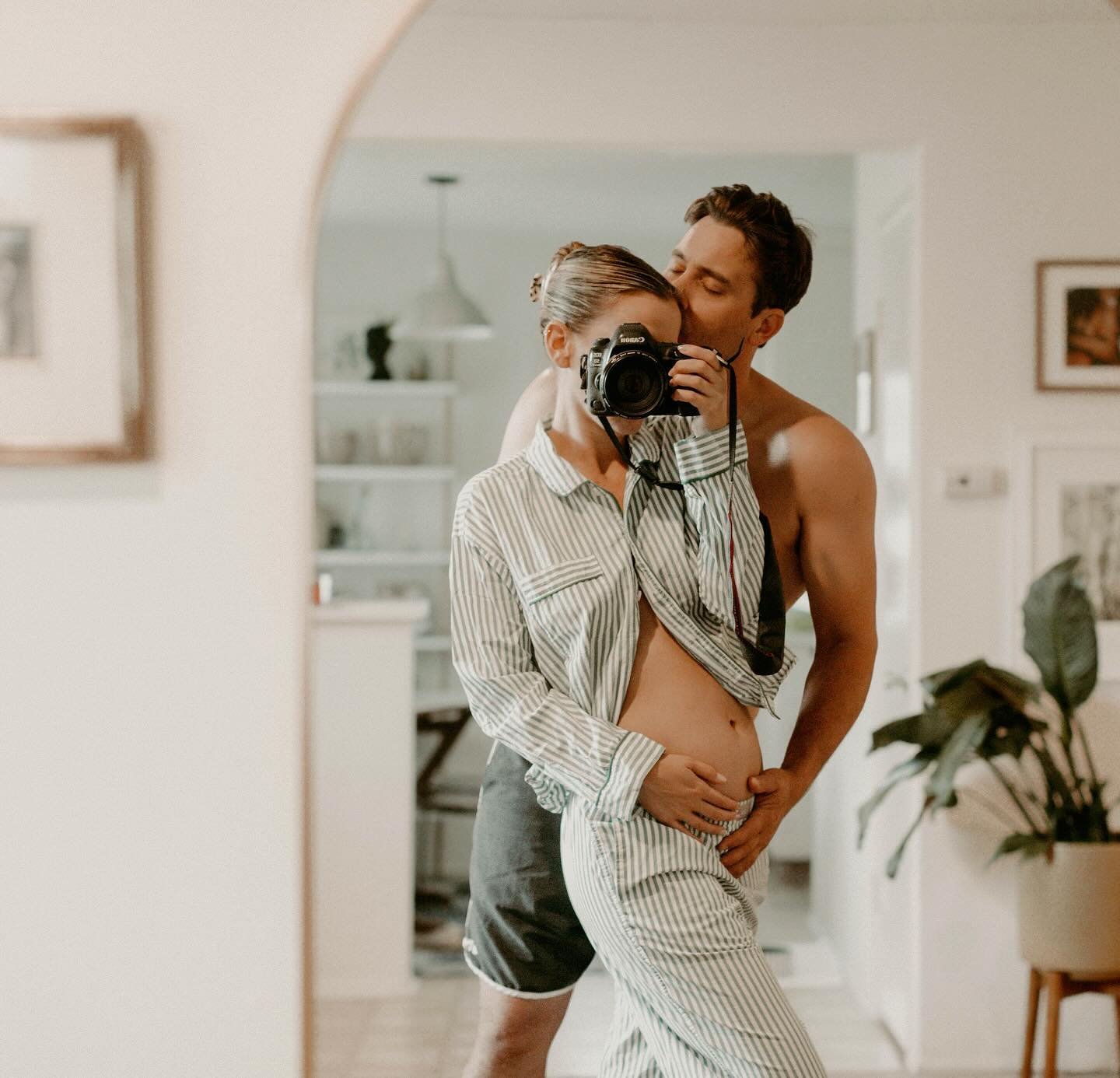 feeling so very blessed to be welcoming baby boy into our lives come January ✨