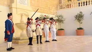 Re-enactments to commemorate the invasion of Gozo that took place in July 1551