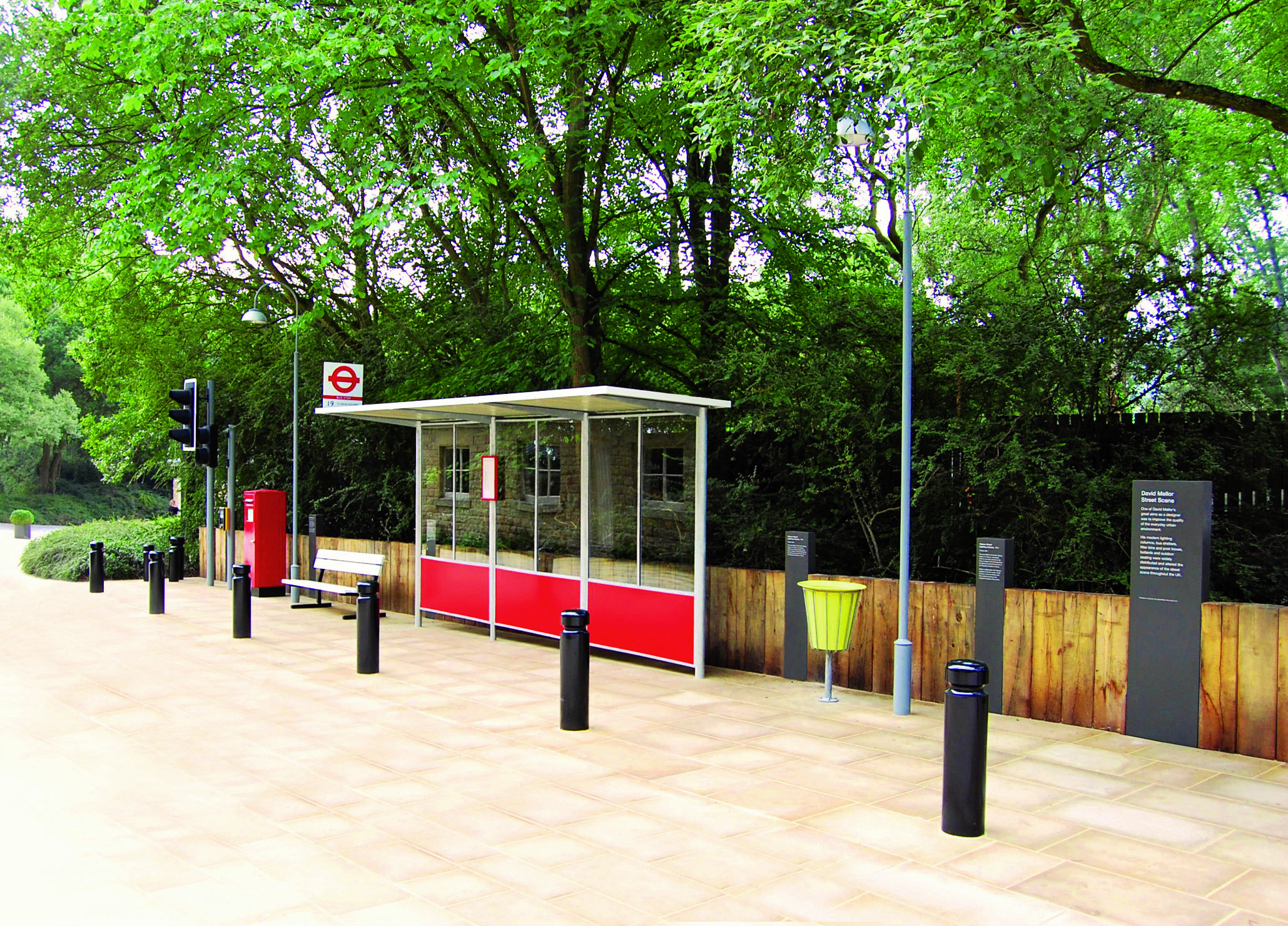 David Mellor streetscape exhibition