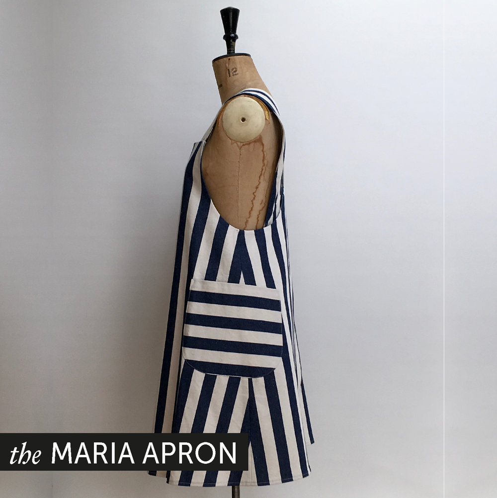 The Maria Apron - a Maven pattern