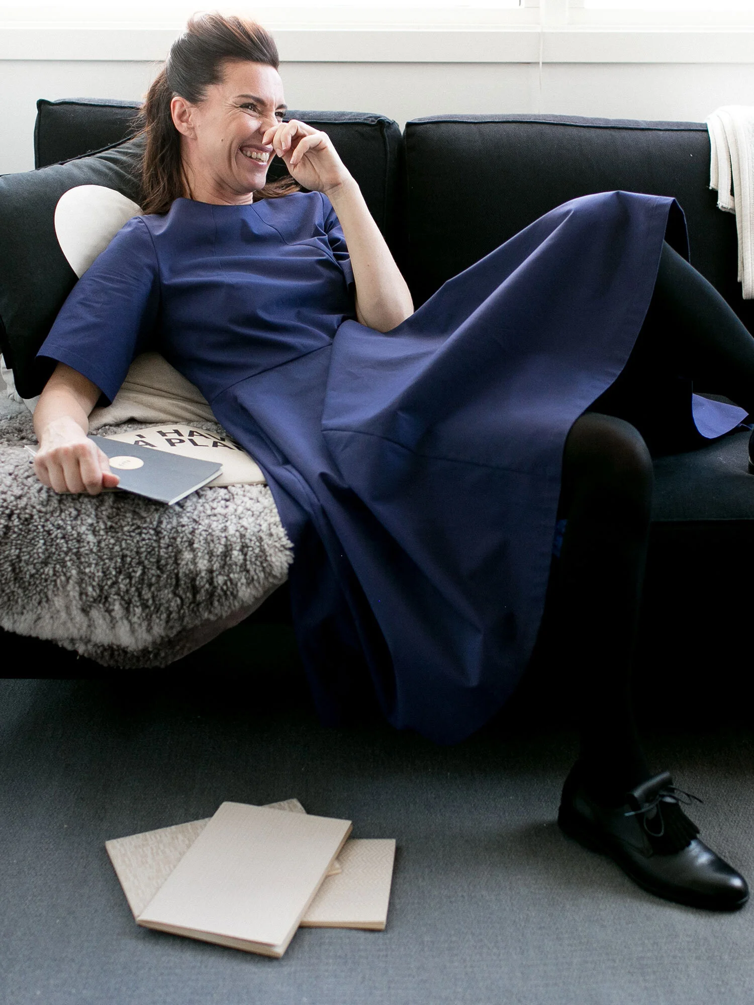 The Tulip Dress is just one of the terrific, versatile patterns offered by The Assembly Line.