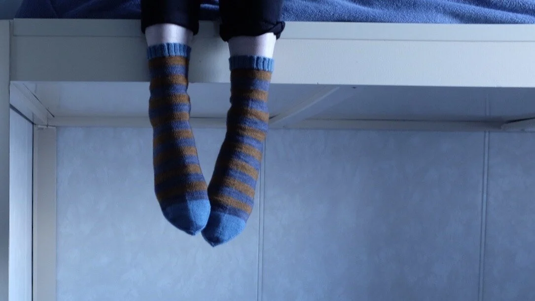Stripey socks