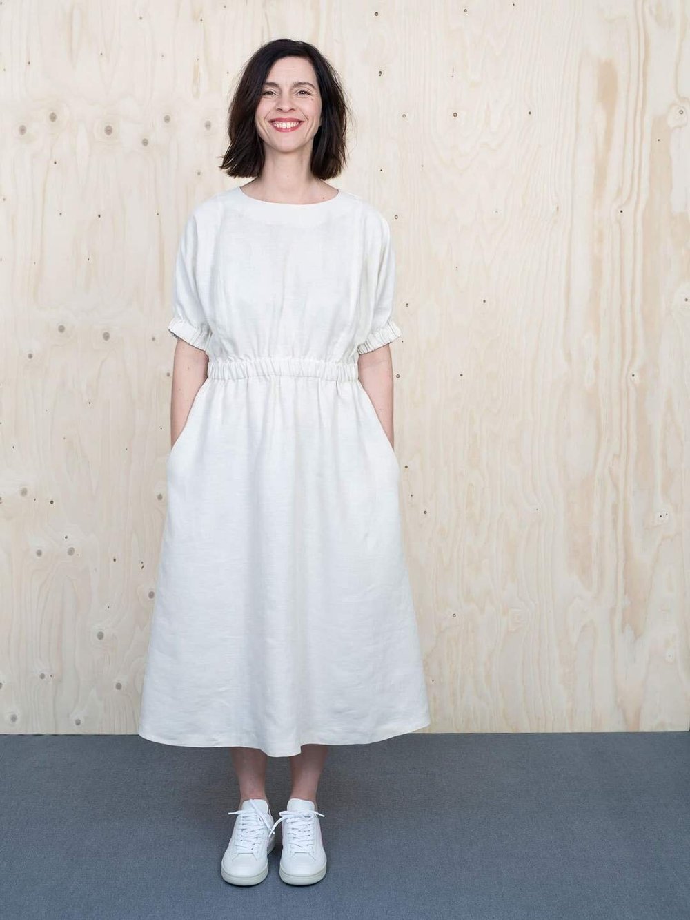 The Cuff Dress, an Assembly Line pattern Newtown House The Cuff Dress, an Assembly Line pattern Newtown House