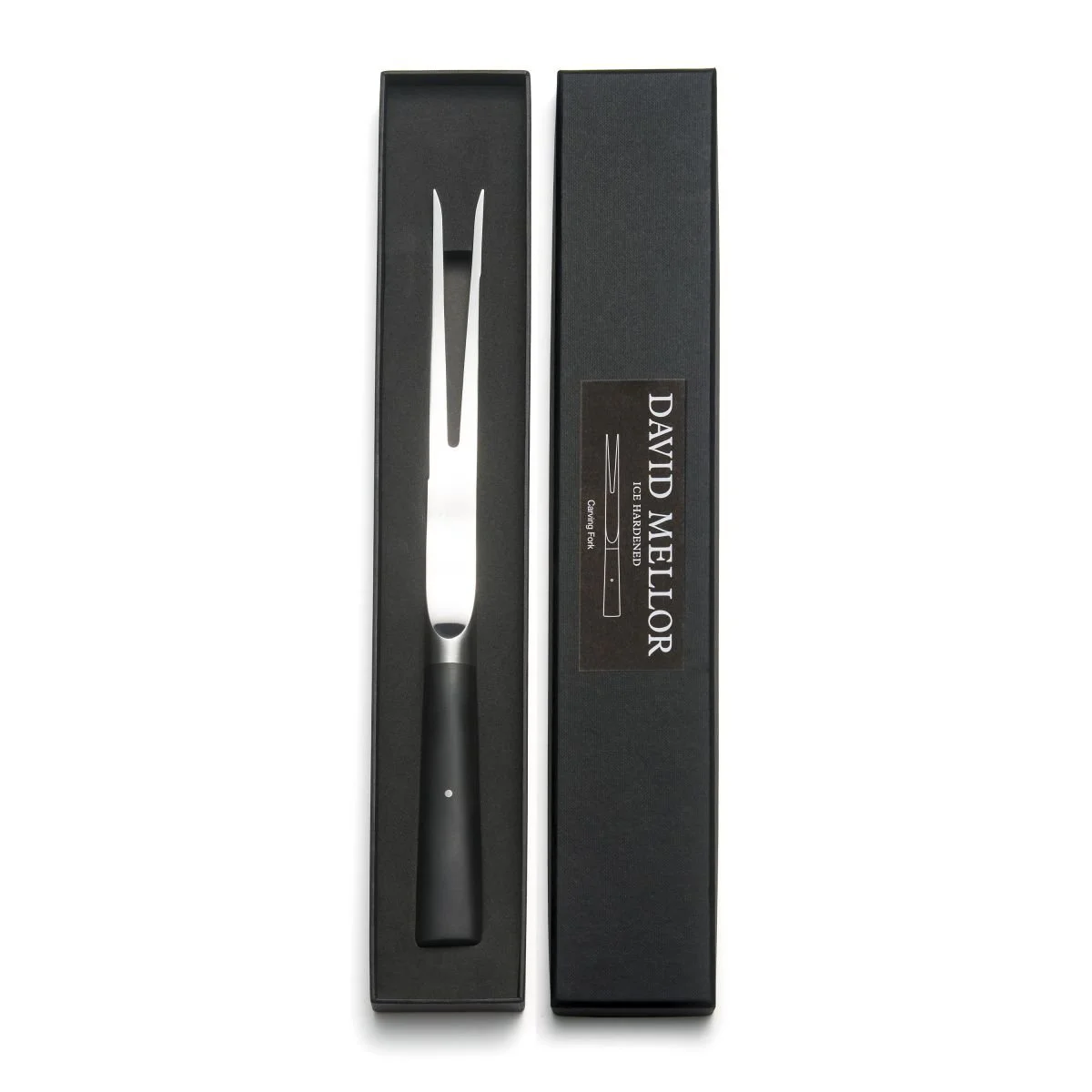 David Mellor black handle carving fork — Newtown House