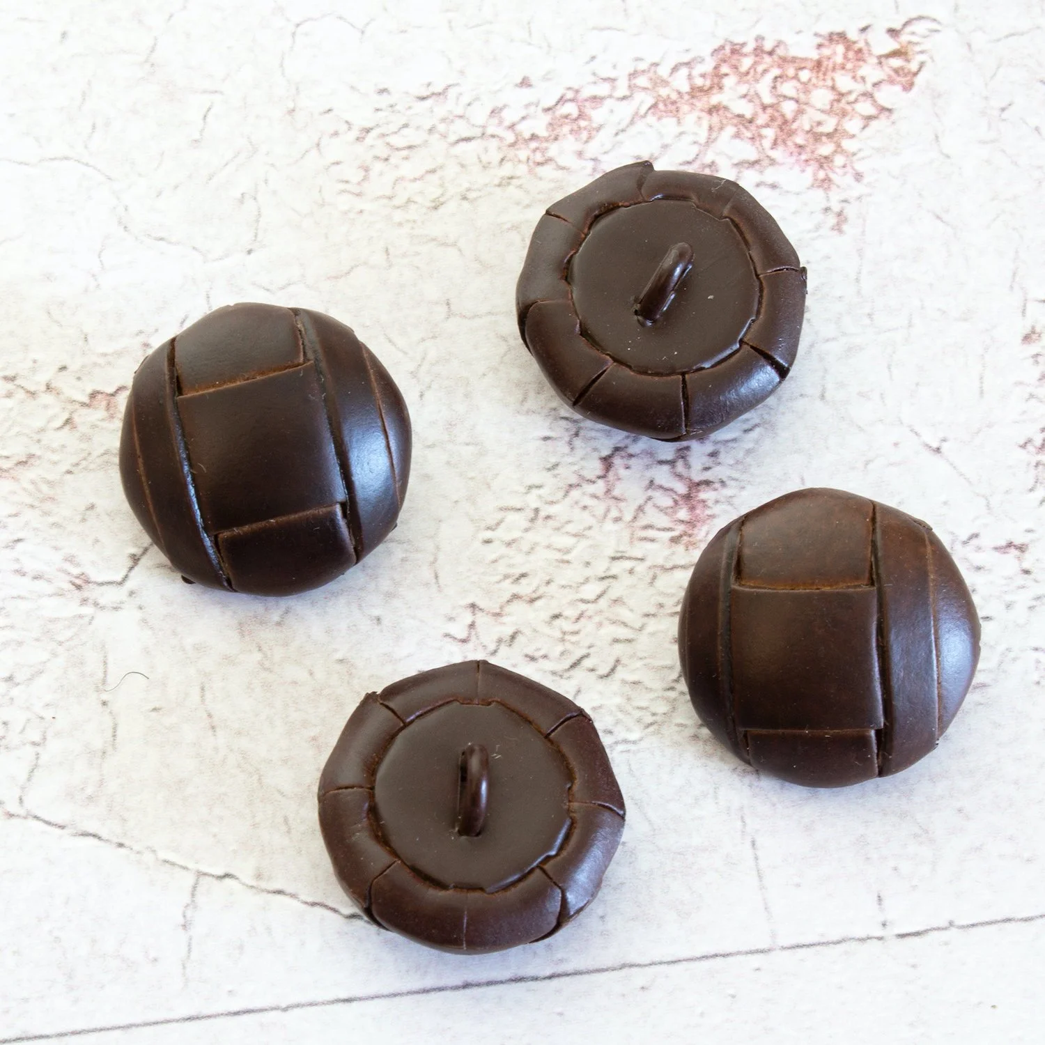 Football Back Button Leather football buttons — Newtown House