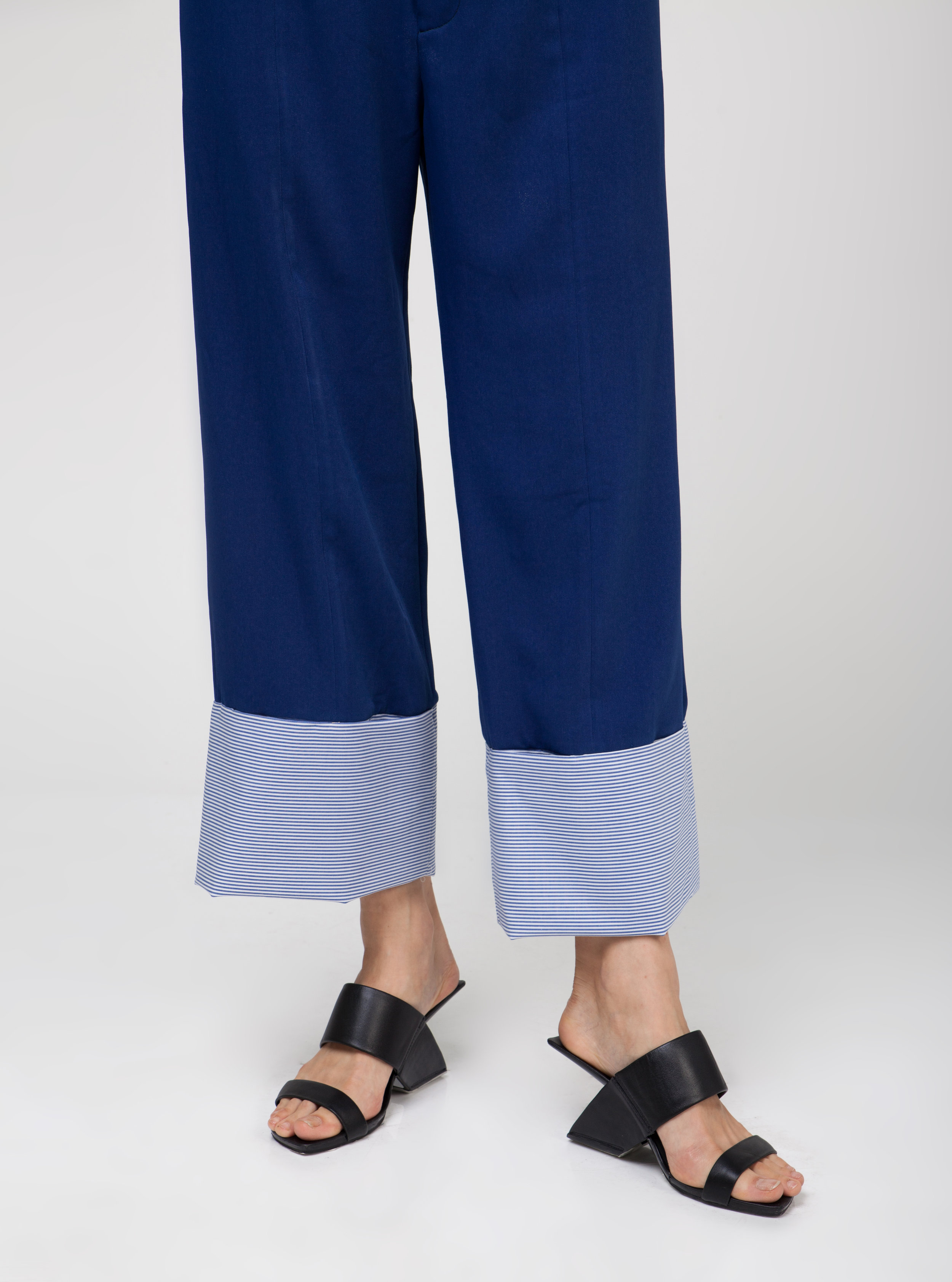 folded hem jeans