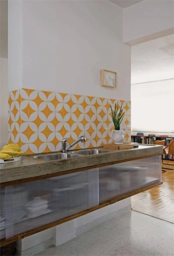 Cement and Marble Tiles