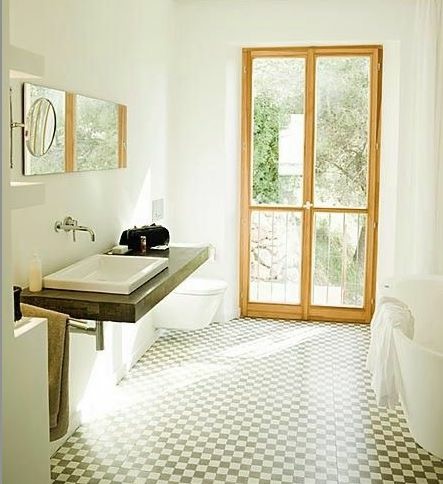 Cement and Marble Tiles