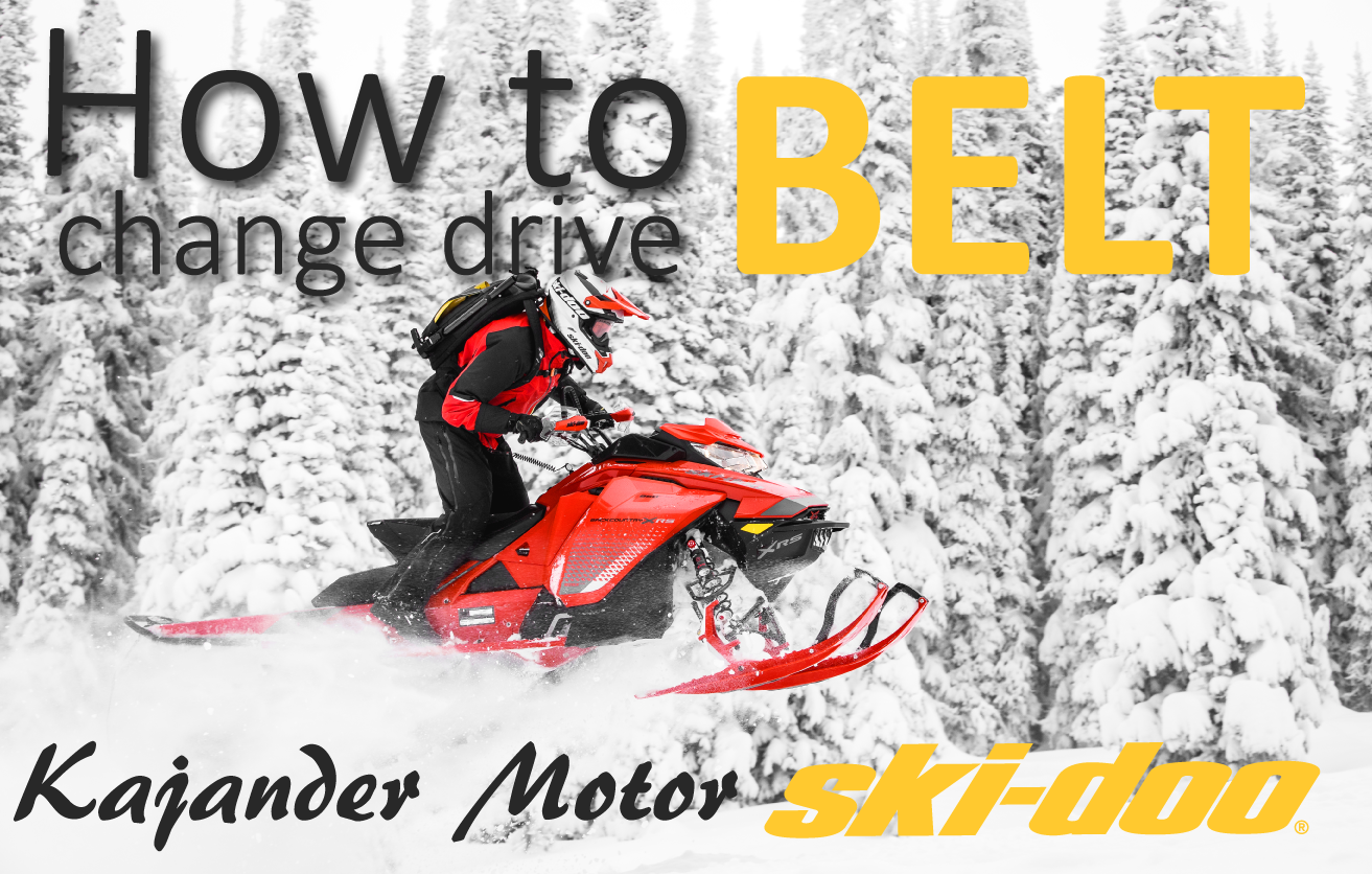 Ski-doo freeride hvordan bytte reim!