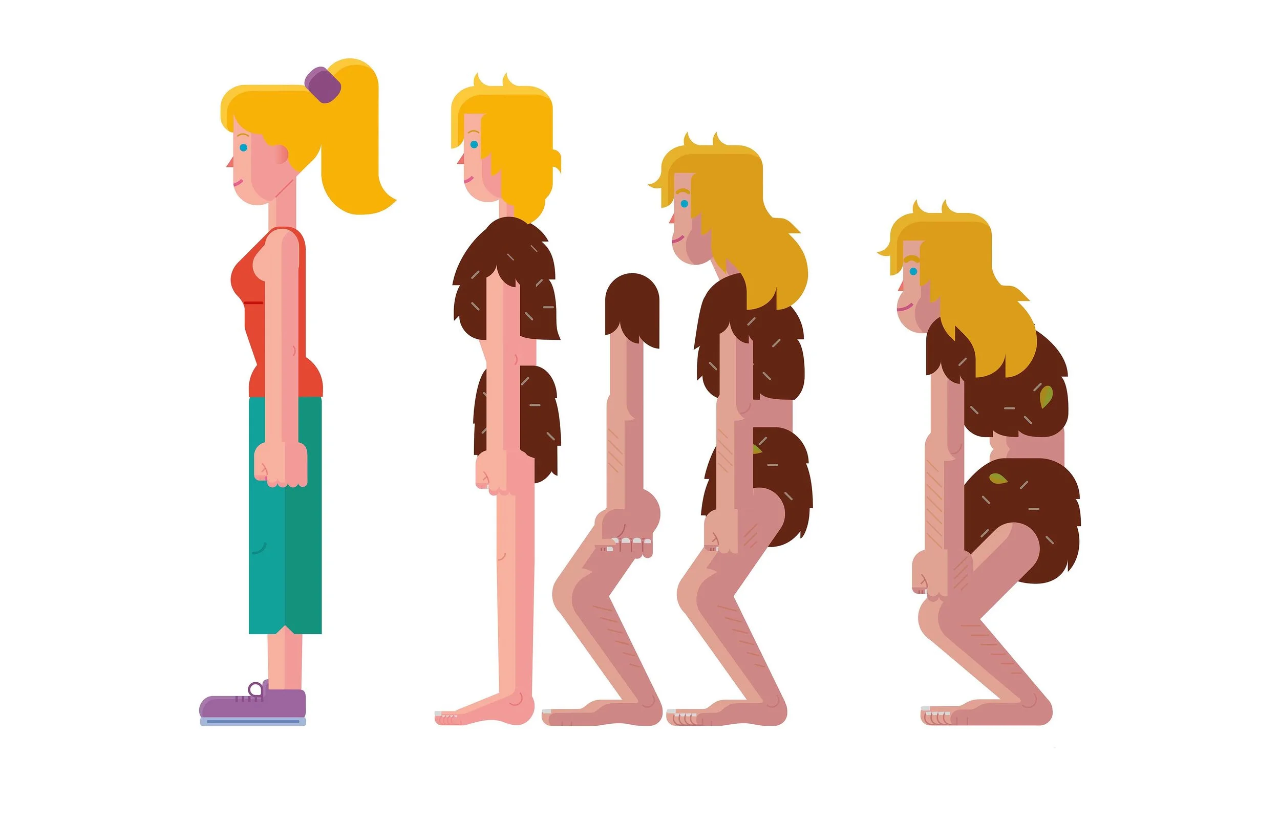 cave woman evolution poses2.jpg