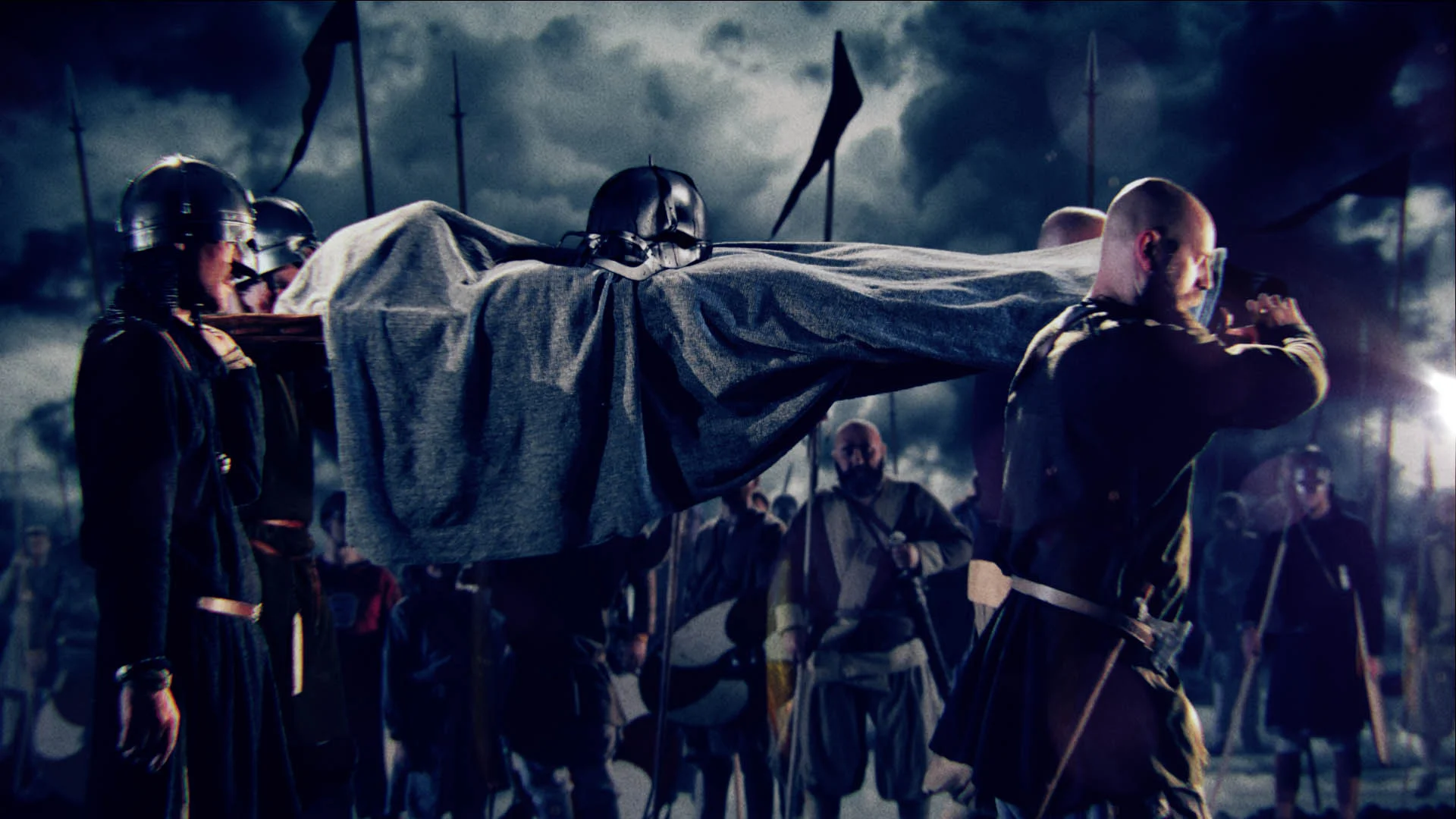 Funeral scene - final comp