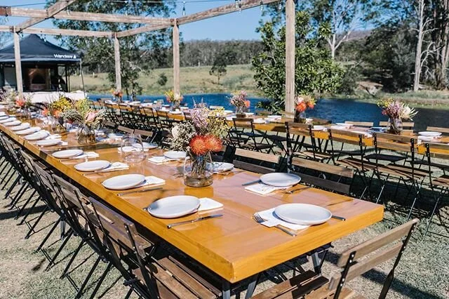 Bring on 2020, we can’t wait to see what our lovely clients create with our beautiful rustic timber furniture and props 🌿

We’ve been busy over the festive season building a few new items to add to our collection, we can’t wait to share them with you soon! 
@camillakirkphotography 
@goldcoastfarmhouse 
#midnorthcoastweddings #rusticwedding #timbertables #timberchairs #receptionunderthestars #numinbahvalleywedding