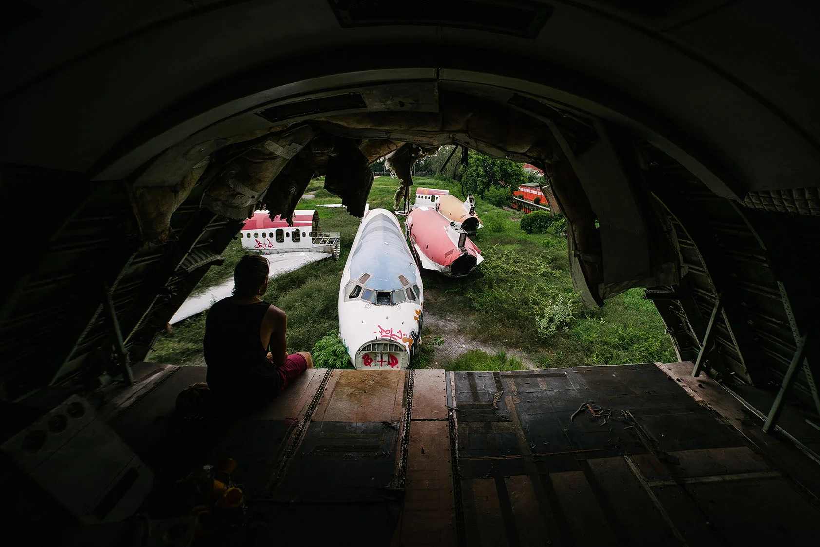 Many airlines send in the old fuselages of their planes to be recycled, and salvage any components which may be reused again – be it for a new plane, or something completely different. Not all planes get to be reincarnated though. Some end up all but forgotten in an open field for earth to reclaim.