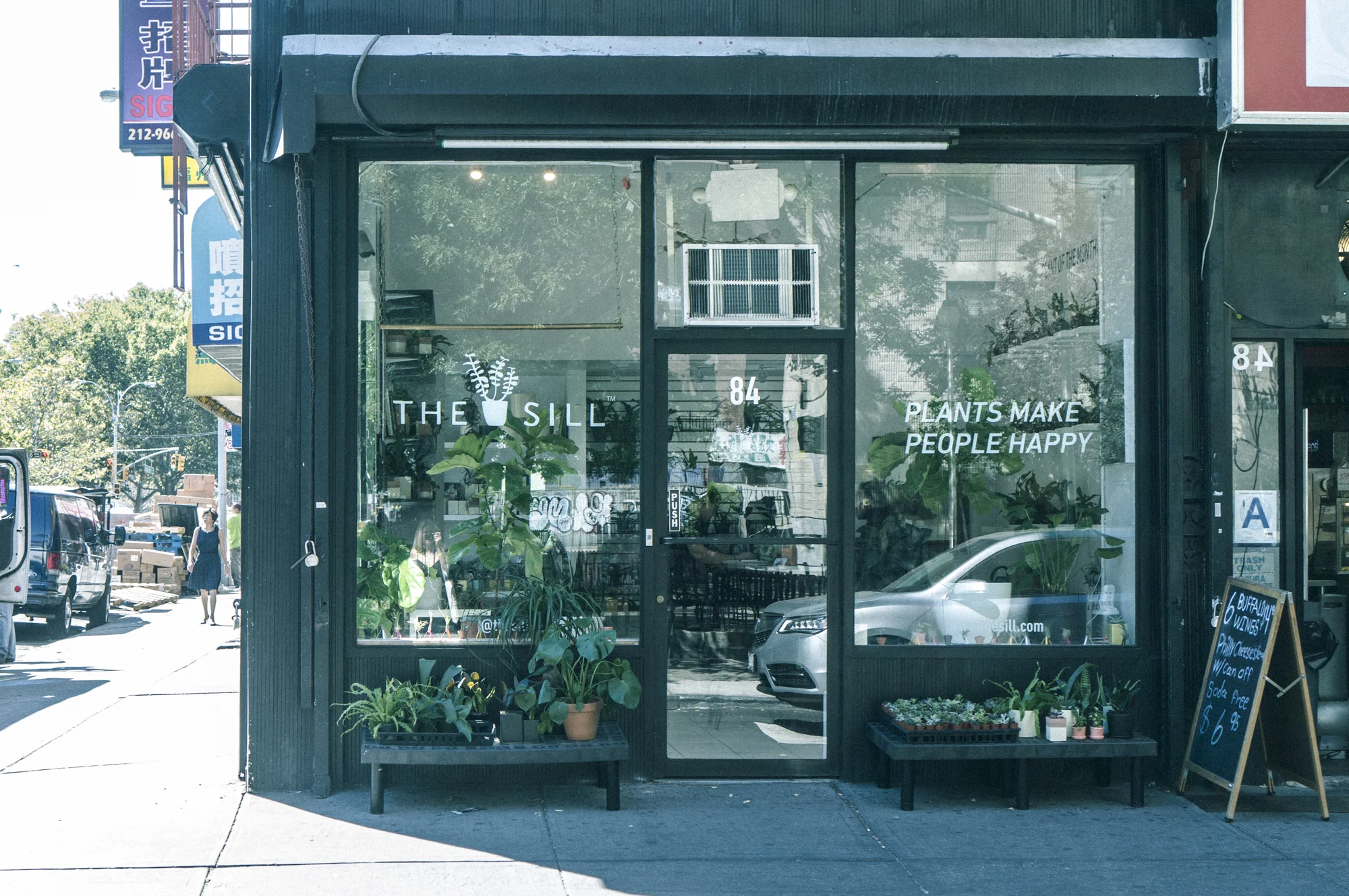 Tre plantebutikker i New York