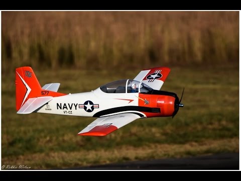 How Low Dare You Go With A Giant 2m T28 Trojan? (720HD)
