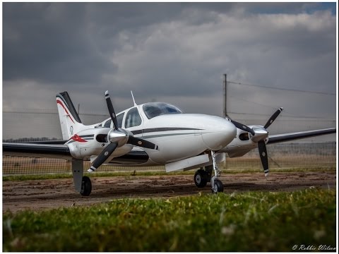 Electric Baron 58 Flown by Niel Burg at Henley Airfield (1080 HD)