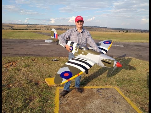 Beautiful 80" Electric Seagull Spitfire at IRF (720HD)